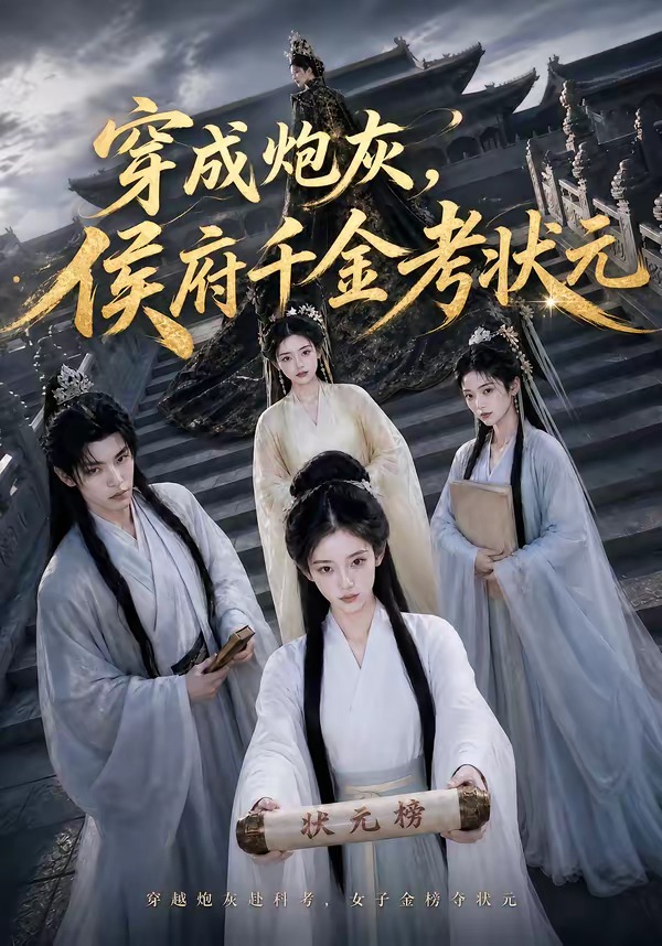 穿成炮灰，侯府千金考状元(全集)